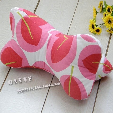 《皇冠信誉》雅秀居布艺/骨头抱枕/腰枕/头枕/靠垫