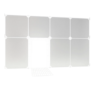 防猫门栏宠物猫围栏防猫隔离猫栅栏室内档板拦猫神器防爬塑料隔板