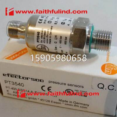 Ifm PT3540 易福门全新压力传感器 PT-400-SBG14-A-ZVG/US/ /W诚