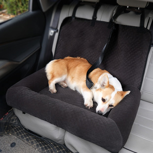 长途狗窝狗狗双排座车载沙发窝安全性高的外出狗用外贸车载窝可批