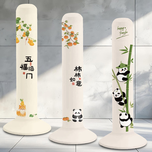 卡通塔扇防尘套高颜值圆柱形立式空调扇落地塔式电风扇套2025新款