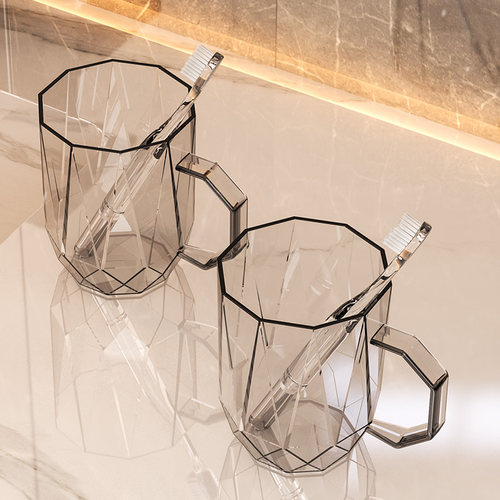 轻奢简约洗漱杯牙刷杯情侣漱口杯