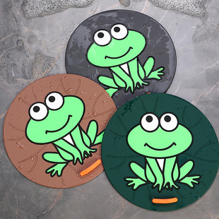 地漏防臭器下水道防返臭神器封闭盖卫生间厕所地漏贴密封盖圆形