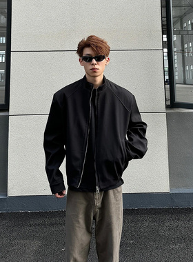 FOG EMMA美式垫肩夹克秋季男女cleanfit休闲百搭宽松立领西装外套