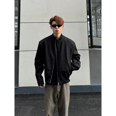 FOG EMMA美式垫肩夹克秋季男女cleanfit休闲百搭宽松立领西装外套