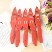 不锈钢水果小刀厨房小刀一次性小红刀酒席喜宴牛头猪蹄羊腿小刀