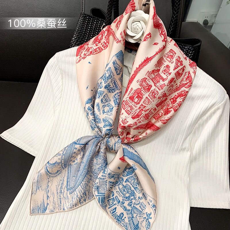 骏马之城裴秀智同款90大方巾薄款