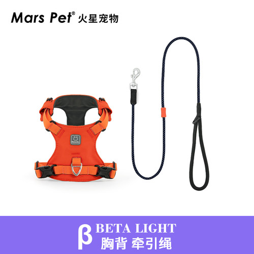 BeauGo狗狗牵引绳狗狗胸背带小型犬牵引绳狗绳胸背狗背带狗衣服