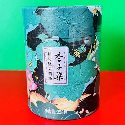 临期特价 李子柒桂花坚果藕粉258g罐装 早餐方便冲调谷物制品藕粉