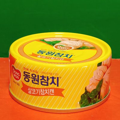 韩国进口东远金枪鱼罐头原味100g 开盖即食鱼肉下饭菜三明治夹层