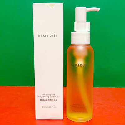KIMTRUE且初沁透焕亮沐浴油100ml盒装沐浴滋润光泽洗护用品 特价