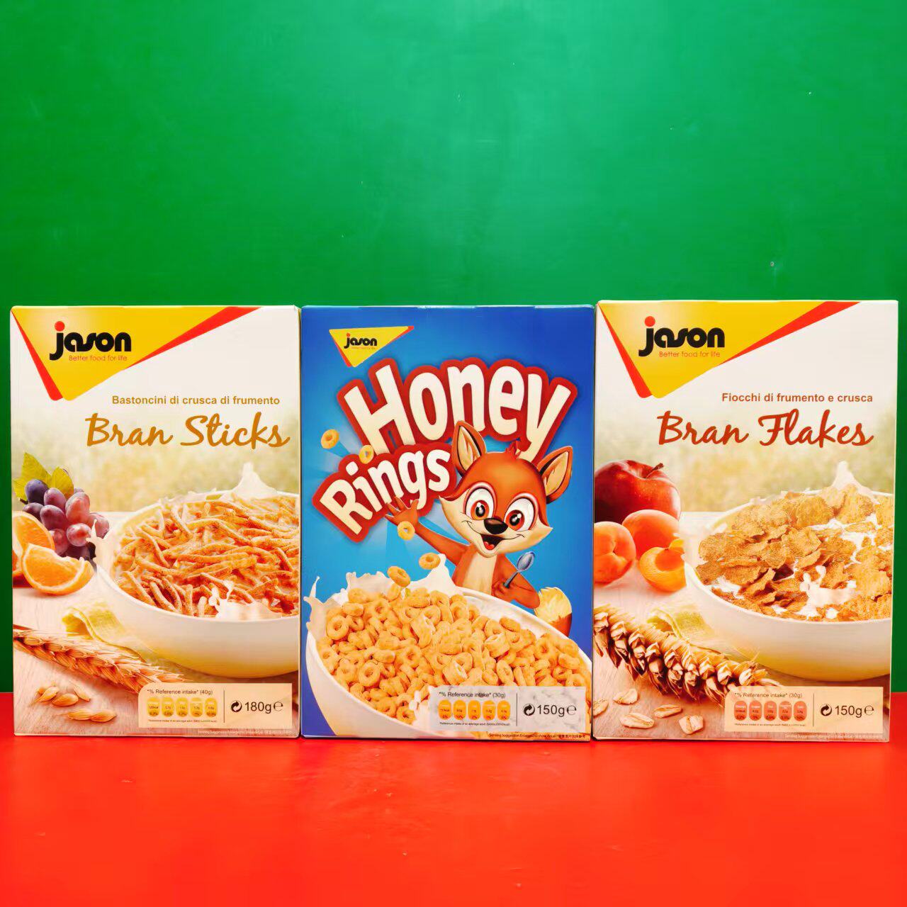 意大利进口捷森纤维全麦条蜂蜜麦圈全麦片150g盒装 早餐饱腹代餐,咖啡/麦片/冲饮,多谷物麦片,淘宝优惠券,粉丝福利购,淘宝优惠卷
