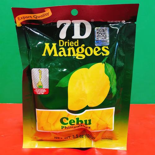 临期特价 菲律宾进口7D芒果干100g袋装 办公休闲零食品水果干制品