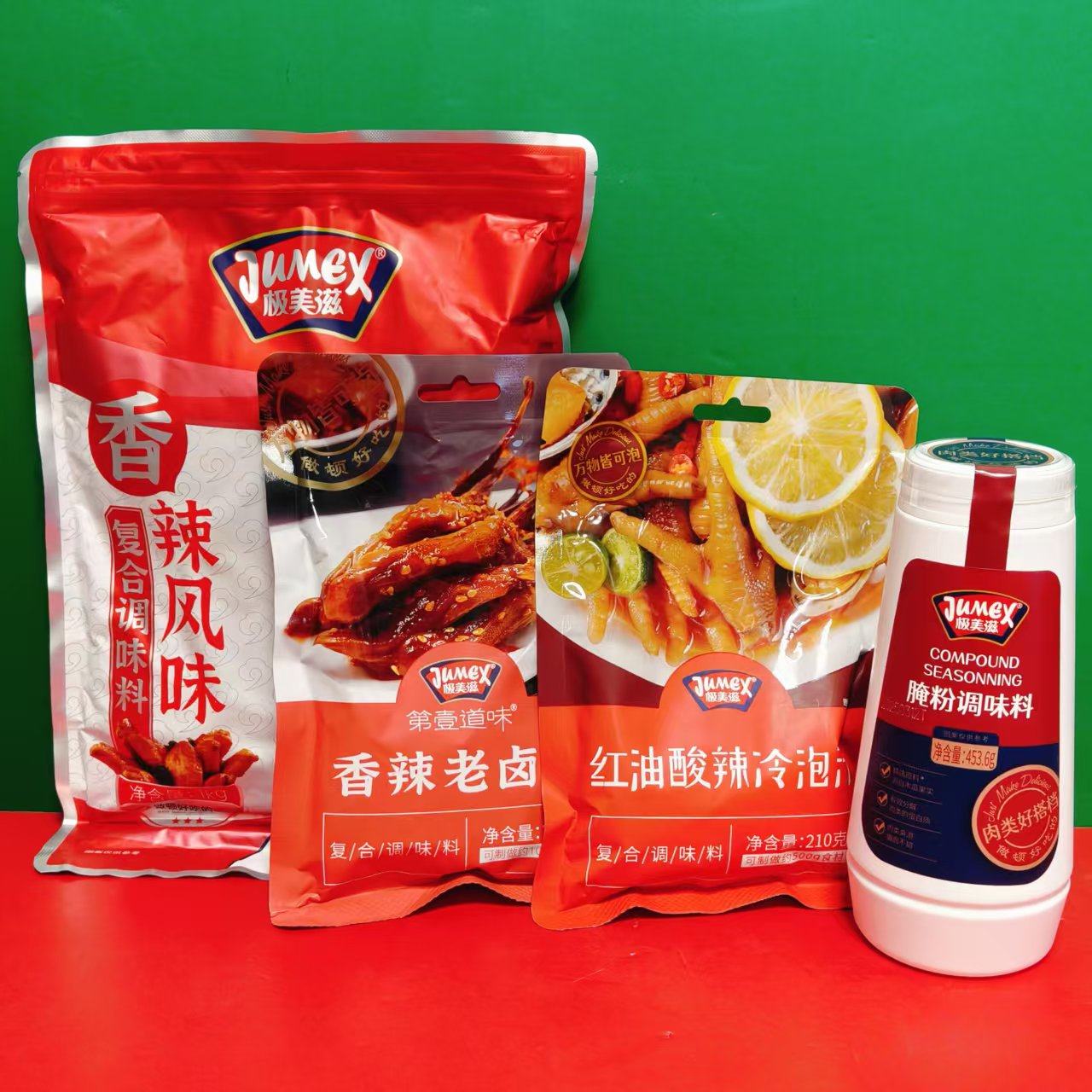 临期特价极美滋香辣风味复合调味料红油酸辣冷泡汁香辣老卤汁200g