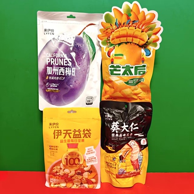 临期特价来伊份加州西梅芒太后芒果肉益生菌每日坚果经典原味瓜子