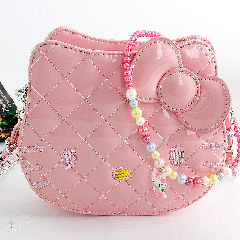 Korean Edition style candy Cartoon hello kitty Cat Children's Bags Inclined shoulder bag girl Child Princess packagein the Toy/Childs/Puzzle/Building block/Model , Bags for children/Backpack/Bags , Messenger Bag/Bag/Purse  category - from Buy2taobao.com to provide professional Taobao agent buy service