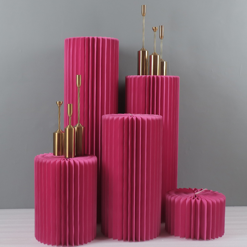 纸艺展示台地鞋中岛产品摆