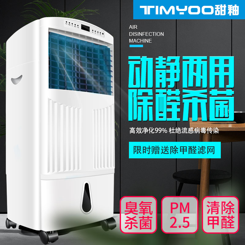 甜釉空气空气净化器 臭氧消毒机除甲醛 医用臭氧发生器 TY100-D