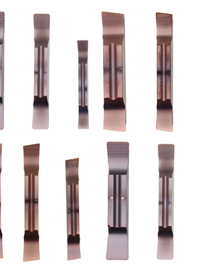 锋利型斜口平口大卷削槽双头切槽切断数控车刀片MGGN200 G SN6001