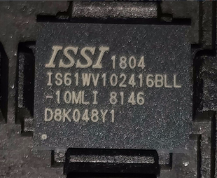 CMOS静态RAM IS61WV102416BLL 1M×16高速异步 BGA48 3.3V 10MLI