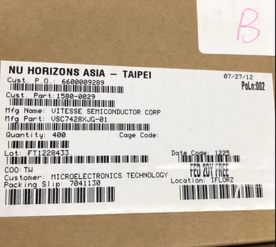 VSC7428XJG-01 VITESSE原装 BGA封装 军工专注 深圳实体企业 现货