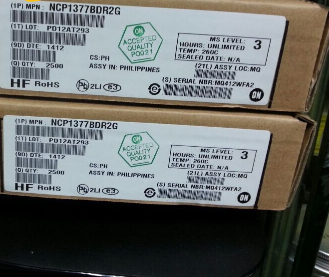 热卖全新原装进口 NCP1377BDR2G 1377B SOP8 电源管理芯片 可直拍