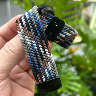 适用vivowatchgt2表带弹力磁吸尼龙编织vivowatch5手表表带iqoo