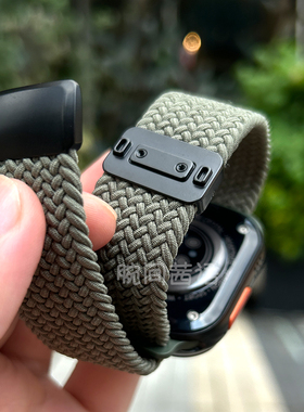 适用小米watch5手表表带S4弹力磁吸尼龙s1/s2/s3透气watchs4sport