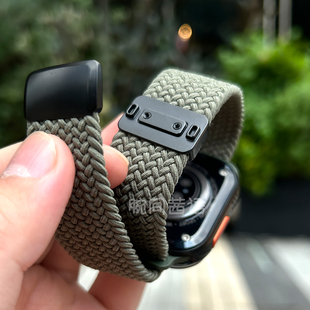 适用于小米手表表带S4磁吸编织尼龙s1 s3智能运动watchs4sport