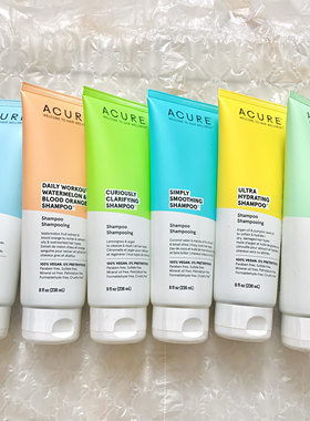 美国Acure控油蓬松去屑止痒柔顺去油滋养男女洗发露洗发水236.5ml