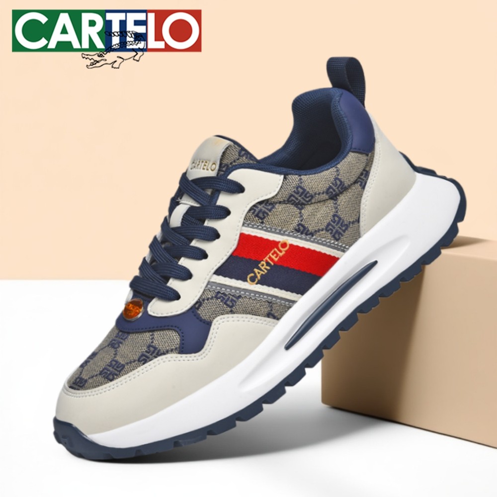 卡帝乐鳄鱼男鞋2025冬季新款防滑运动鞋休闲鞋软底老爹鞋情侣鞋子