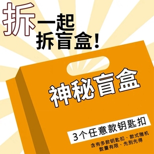 随机发货 毛绒公仔挂件卡通包包挂饰钥匙扣 盲盒 NICE2CU福袋