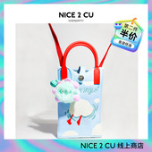 小众设计手机包时尚 手提包针织迷你单肩斜挎包2024新款 节日送礼物