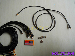 美国 1.85米 BNC RG59A RCA 原装 同轴 镀金线 转 USA Com