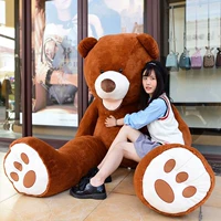 Глубоко коричневый американский медведь