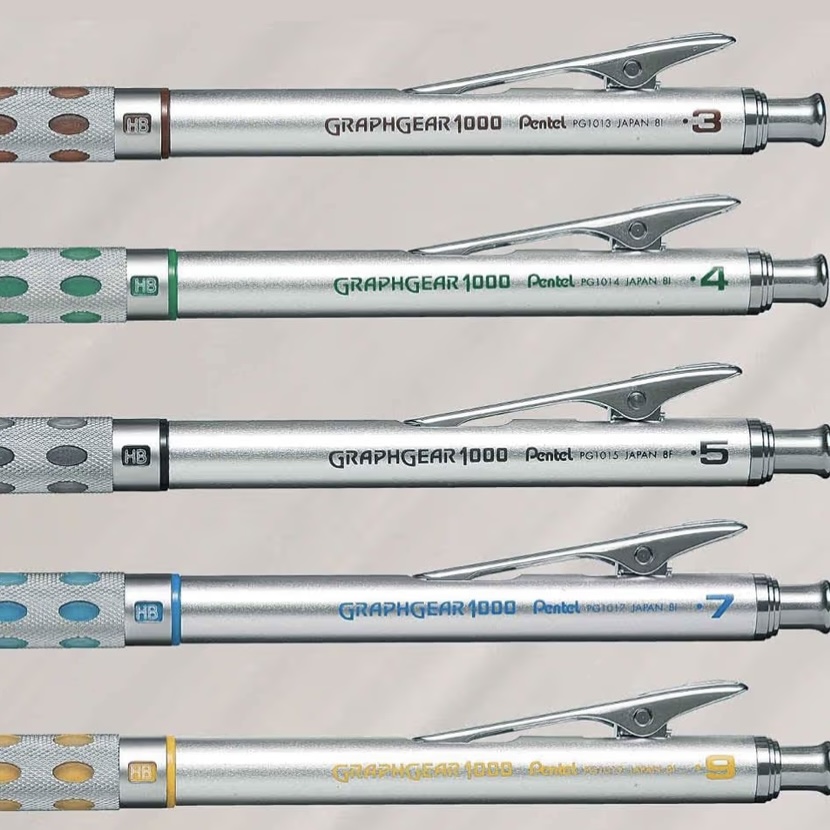 派通graphgear1000自动铅笔