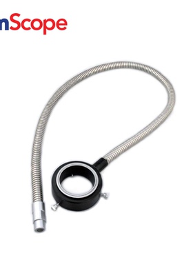 AmScope 用于显微镜照明器的光纤环形灯 配件