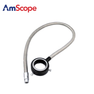 AmScope 用于显微镜照明器的光纤环形灯 配件