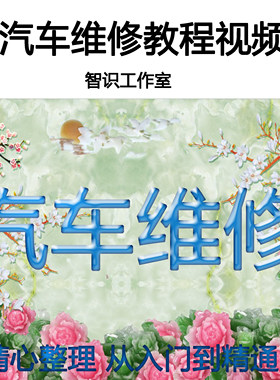 汽车维修维护视频教程电工机修电路汽修资料自学技术大全268G