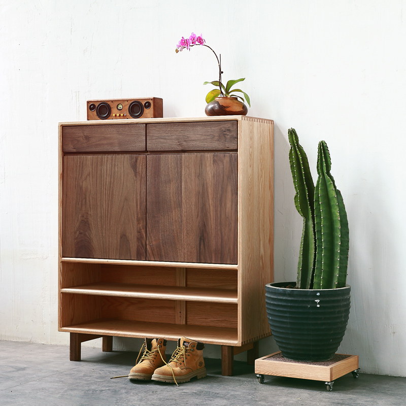 未来日记简约现代日式玄关柜