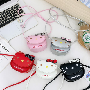 儿童HelloKitty迷你零钱包小女孩斜挎可爱小包幼儿园宝宝斜挎背包
