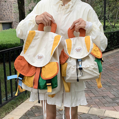 外休闲亲子包学生书包潮酷登山露营韩版学帅气儿童户双肩包潮