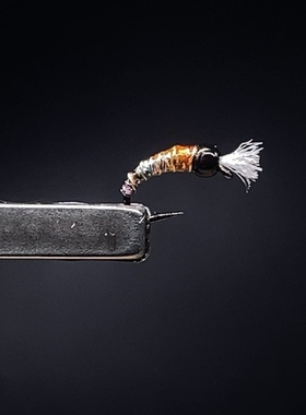 Y107北京路亚飞蝇飞钓沉水湿蝇若虫仿生饵鳟鱼马口飞了个蝇