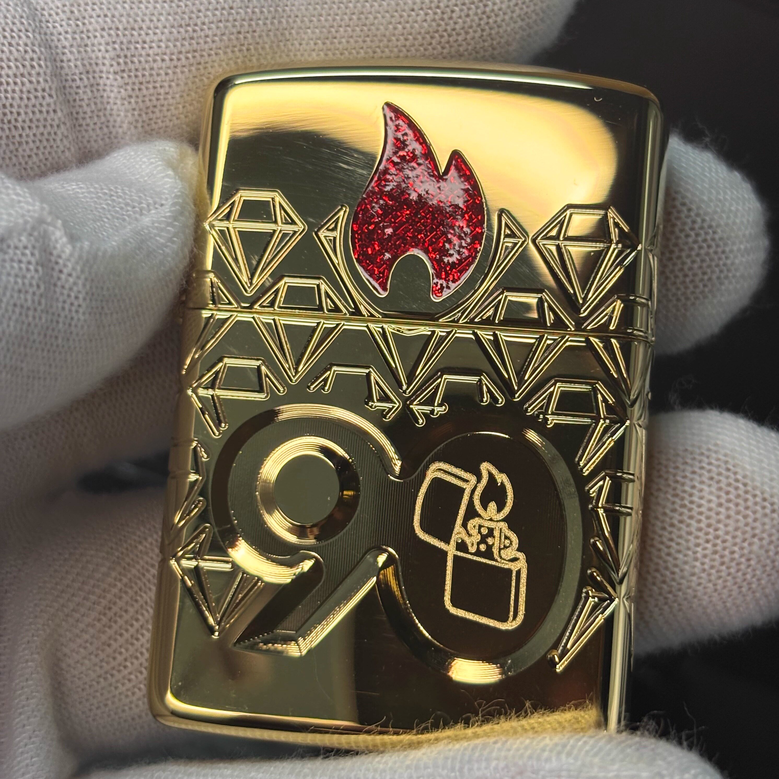 zippo90周年荣耀之宝限量打火机