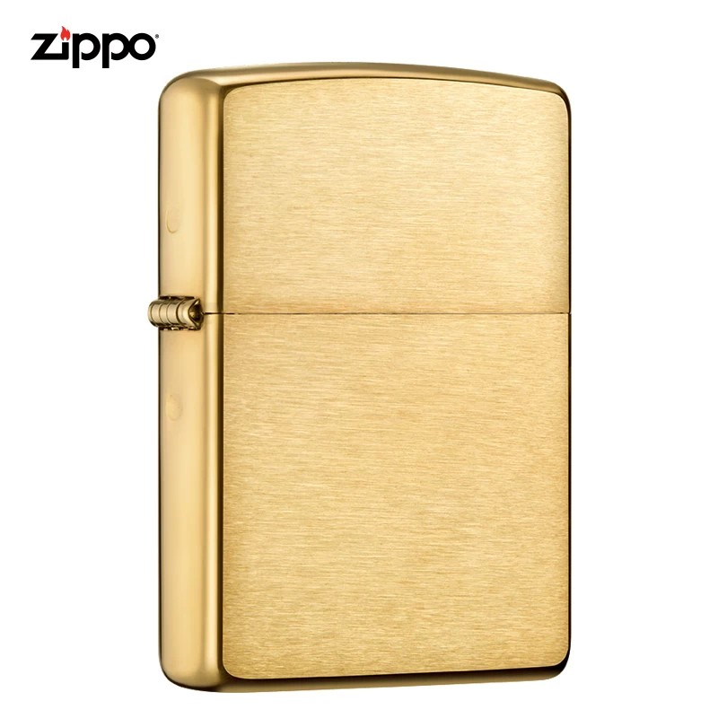 ZIPPO正品打火机煤油防风204B经典沙子官方正版定制刻字男士礼物