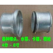 快速头防水接接带头旋转接头消防水软管硬管铝活头分6接分8分1寸2