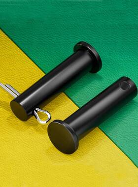 Gb88销黑色t形定位销带孔销平头M2456M8MM10M12M14M16M30