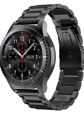 Ticwatch1腕带表带 Ticwatch2代/E/pro 4G不锈钢米兰金属手表带