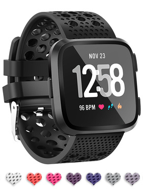 Fitbit Versa新款手表带腕带 versa运动硅胶腕带TPU表带 时尚男女