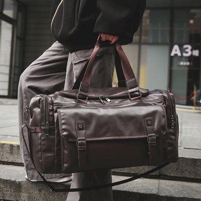 菇八八短途旅行包大容量行李袋